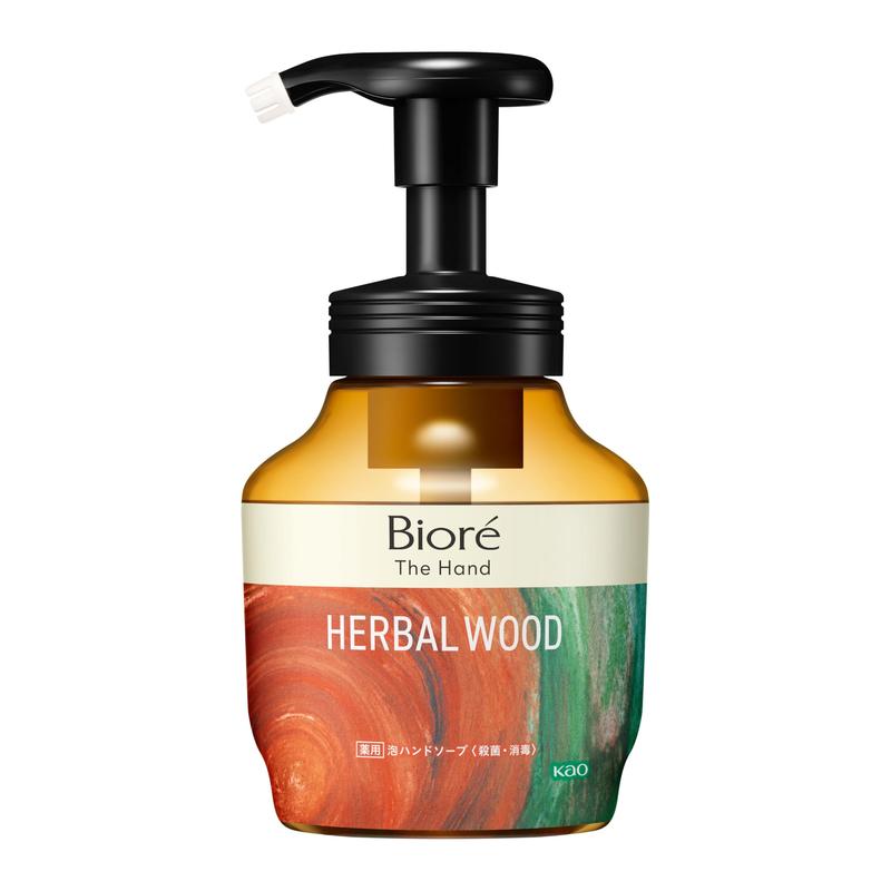 ビオレ ザ ハンド 泡 ハンドソープ 深くて温かみのあるハーバルウッドの香り ポンプ 280ml [医薬部外品]