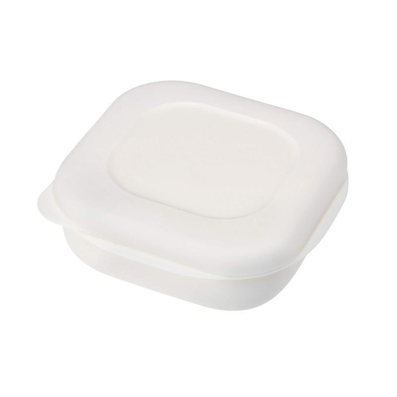 マーナ(marna) 極 冷凍ごはん容器 ( 1個入り / 電子レンジ / 食洗機対応 ) ご飯 冷凍ごはん 容器 ( ホワイト ) K745W