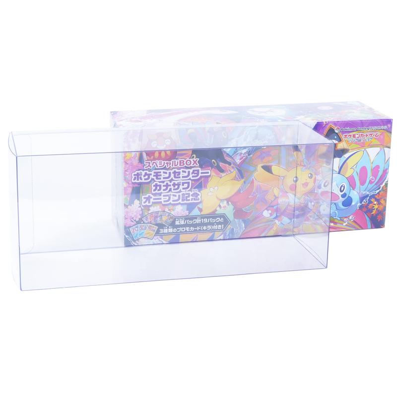 Ｘｒｙｐｔｏ （クリプト）日本国内製造 コレクター・店舗共同開発 BOX ハードローダー ポケモンカードBOX用 UVカット 透明 ロゴ無し (カナザワオープン記念・トウホク・フクオカ・ヒロシマ・ミステリーボックス・PokémonGOスペシャルセット, 1枚)