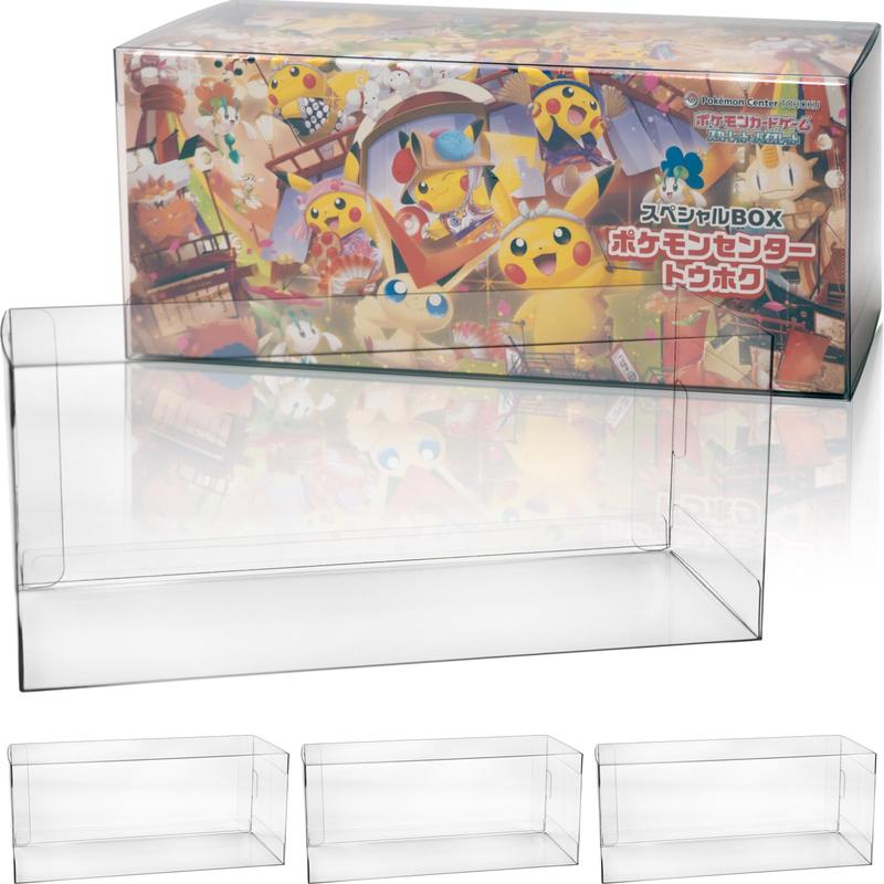 EYESRAIL Boxx Guardian ポケモンカード用 BOX ローダー UVカット 国内製造 コレクション 透明 保管ケース (スペシャルBOX ポケモンセンタートウホク.デッキビルドBOX.PokémonGOスペシャルセット.ミステリーボックス, 【3個】)