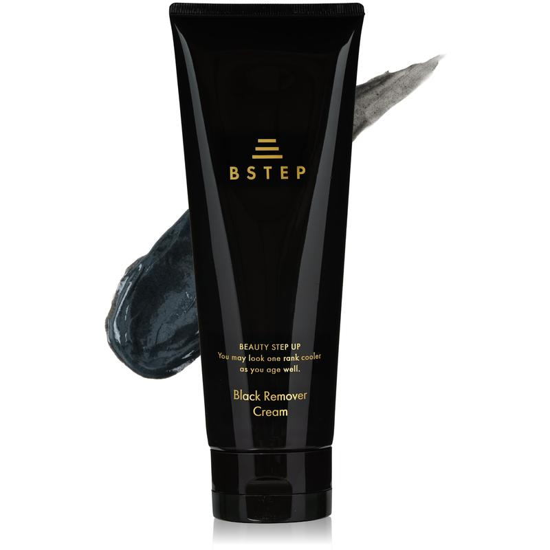 BSTEP 除毛クリーム メンズ 男性 vio 【炭入り×刺激臭が少なくVIO対応×低刺激で大容量の230g×医薬部外品】 (単品)