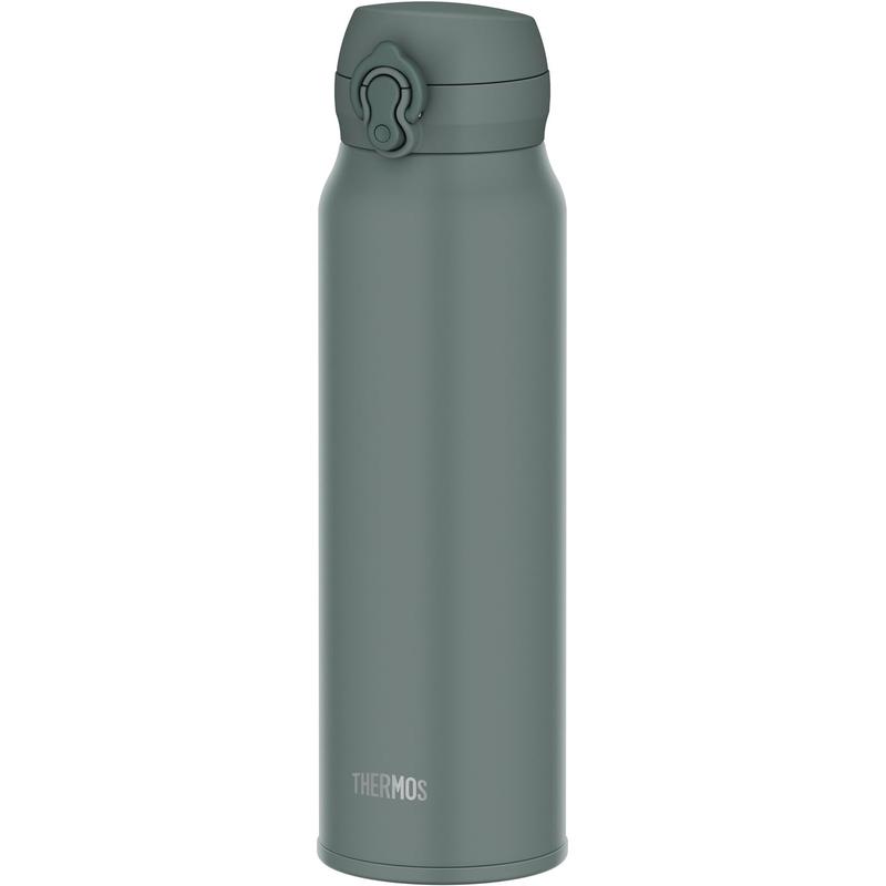 【食洗機対応モデル】 サーモス 水筒 真空断熱ケータイマグ 750ml アッシュグリーン 飲み口外せてお手入れ簡単 軽量タイプ ワンタッチオープン ステンレス ボトル 保温保冷 JNL-S750 ASG