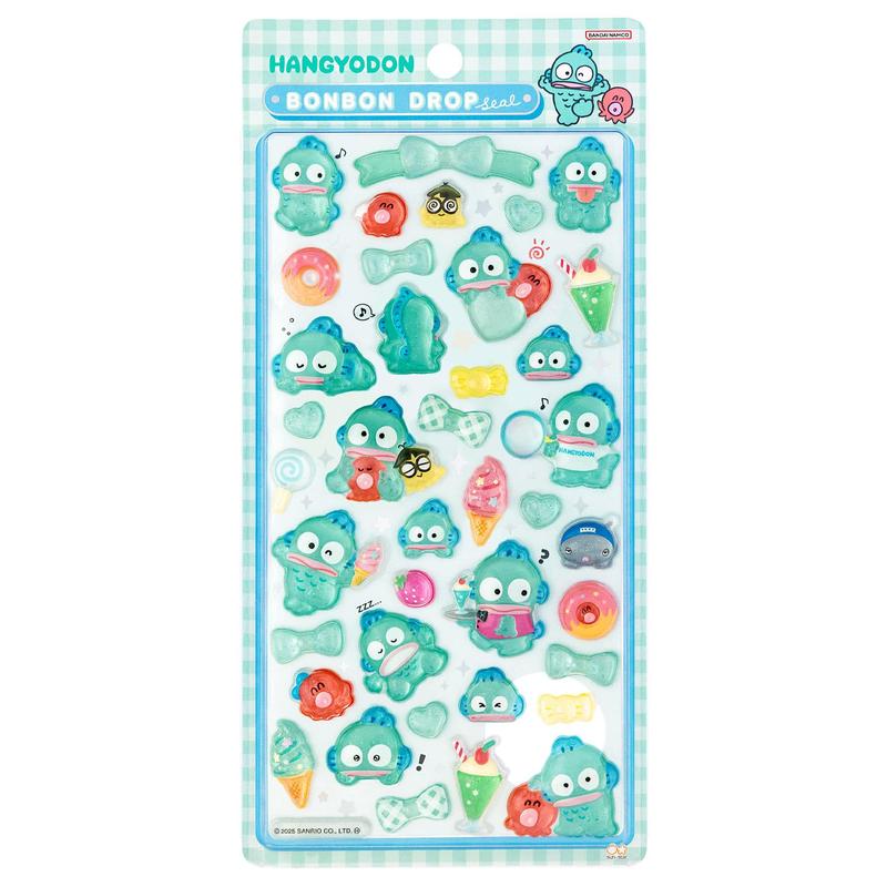 サンスター文具(Sun-Star Stationery) サンリオキャラクター シール ボンボンドロップシール ハンギョドン S8812128
