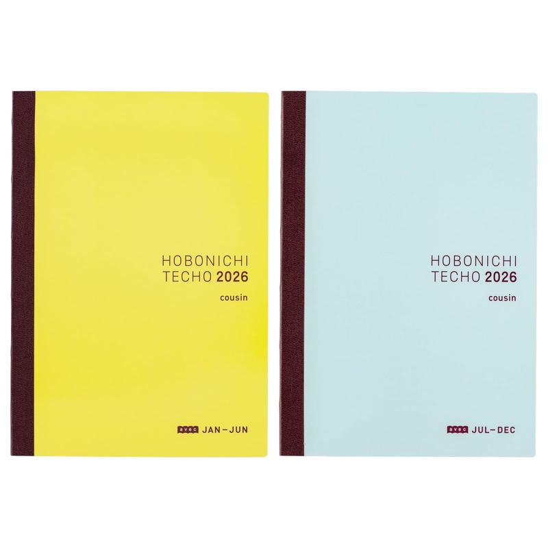 ほぼ日手帳2026本体カズン avec[A5/1日1ページ(前期+後期)/1月/月曜はじまり]