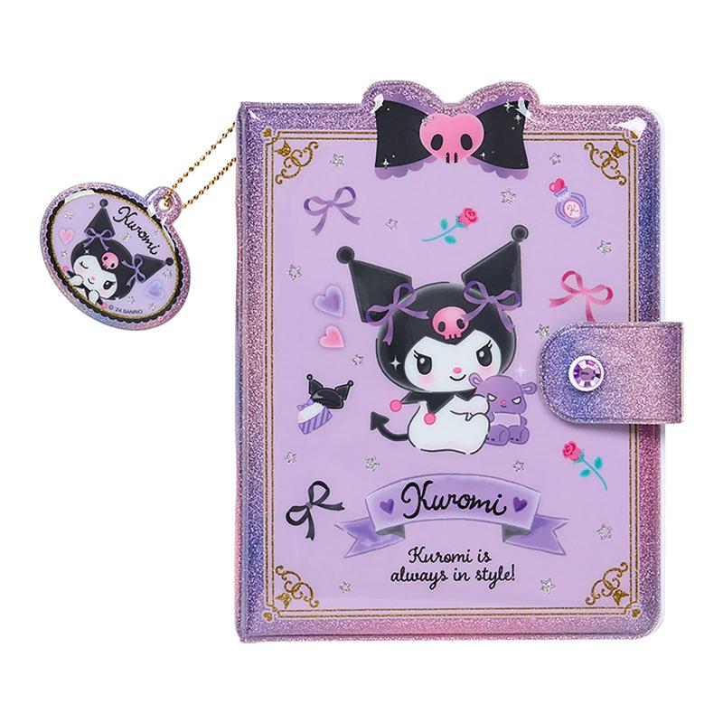 サンリオ(SANRIO) ときめくシール＆シール手帳 クロミ 収納 チャーム付き シール台紙 貼って剥がせる スライダー付きケース お手紙風メモ 913952