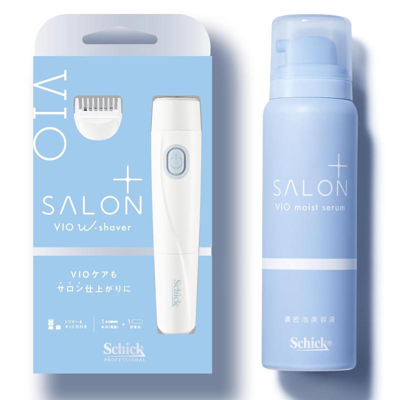 Schick(シック) シック サロンプラス Ｖ.Ｉ.Ｏ ダブルシェーバー + V.I.O 濃密泡セラム